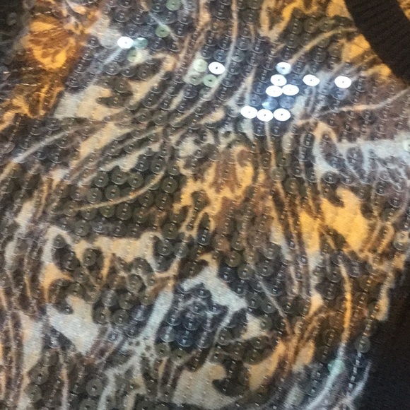 Tory Burch Mikki Cardigan Sequin-Trimmed - Picture 6 of 10